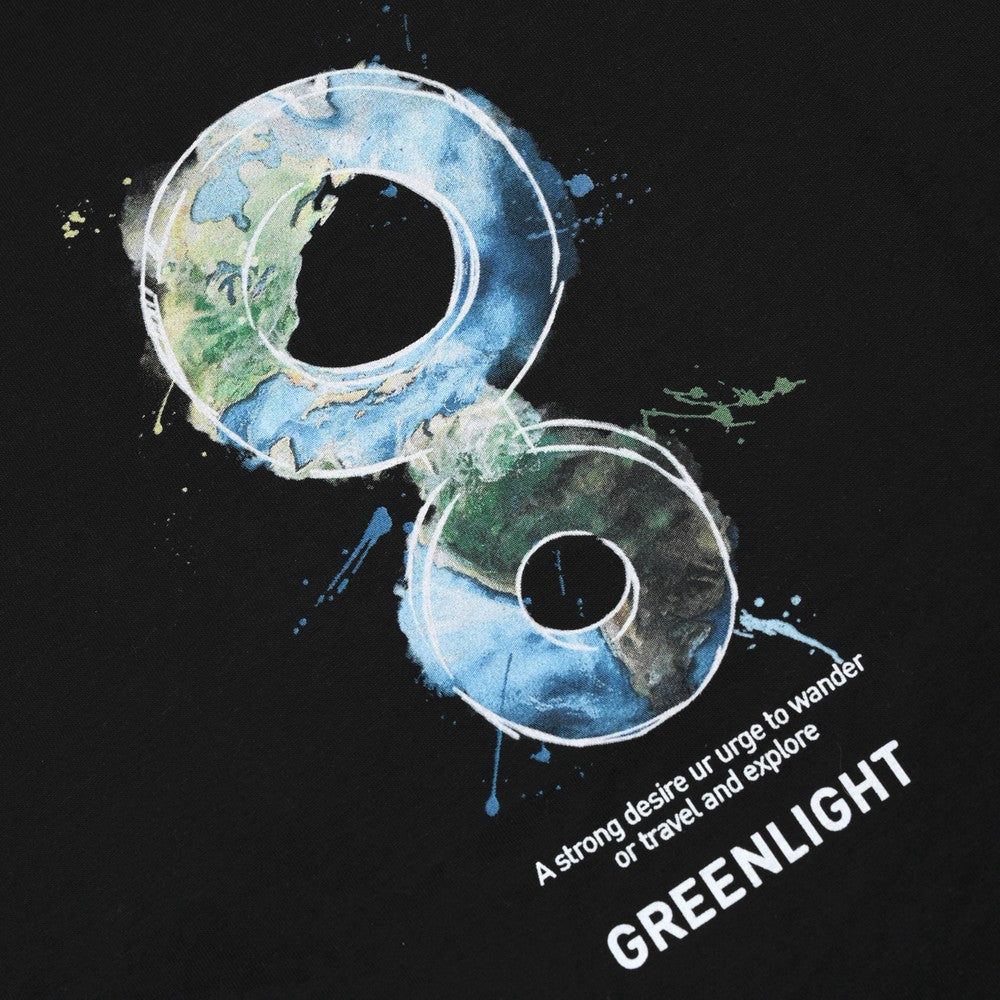 Greenlight Men's T-Shirt Short Sleeve Slim Fit Cotton Worldwide C250426