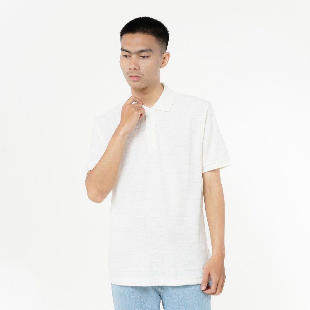 Greenlight Essential Men's Collar T-Shirt Short Sleeve Relaxed Fit Pique Tomioka C290326