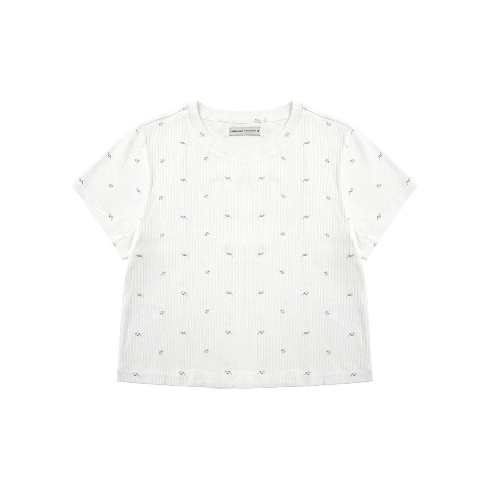 Greenlight Women's T-Shirt Short Sleeve Body Fit Cotton Hana C050726