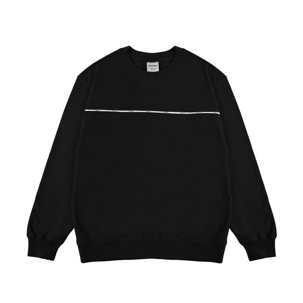 Greenlight Essential Jaket Pria Crewneck Sweatshirt Regular Fit Aliandi C010726