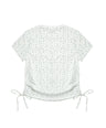 Greenlight Women's T-Shirt Short Sleeve Body Fit Ruched Side Suzu HP-C010726