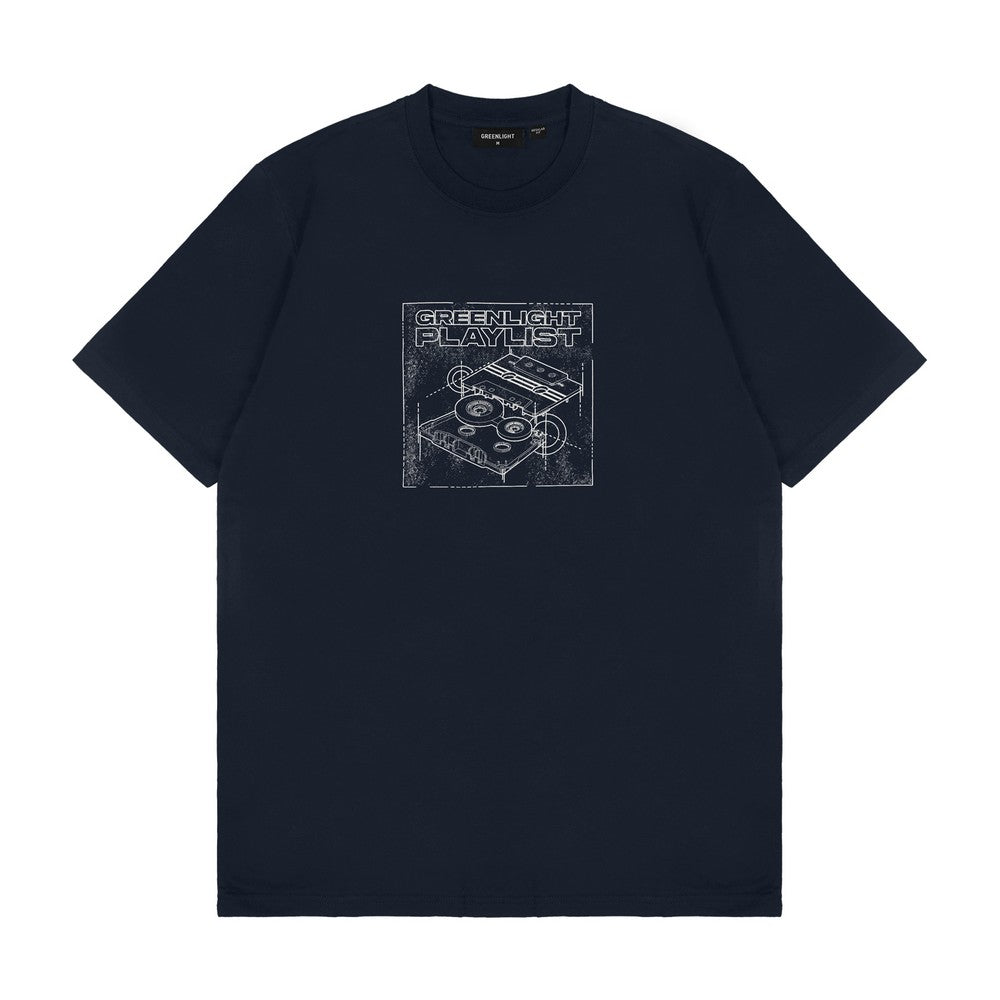 Greenlight Men's T-Shirt Short Sleeve Regular Fit Cotton Playlist C020826