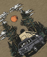 Greenlight Men's T-Shirt Short Sleeve Regular Fit Cotton Campervan C110626