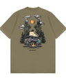 Greenlight Men's T-Shirt Short Sleeve Regular Fit Cotton Campervan C110626