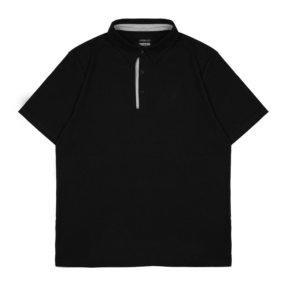 Greenlight Essential Men's Collar T-Shirt Short Sleeve Regular Fit Cotton Veroksa C030826