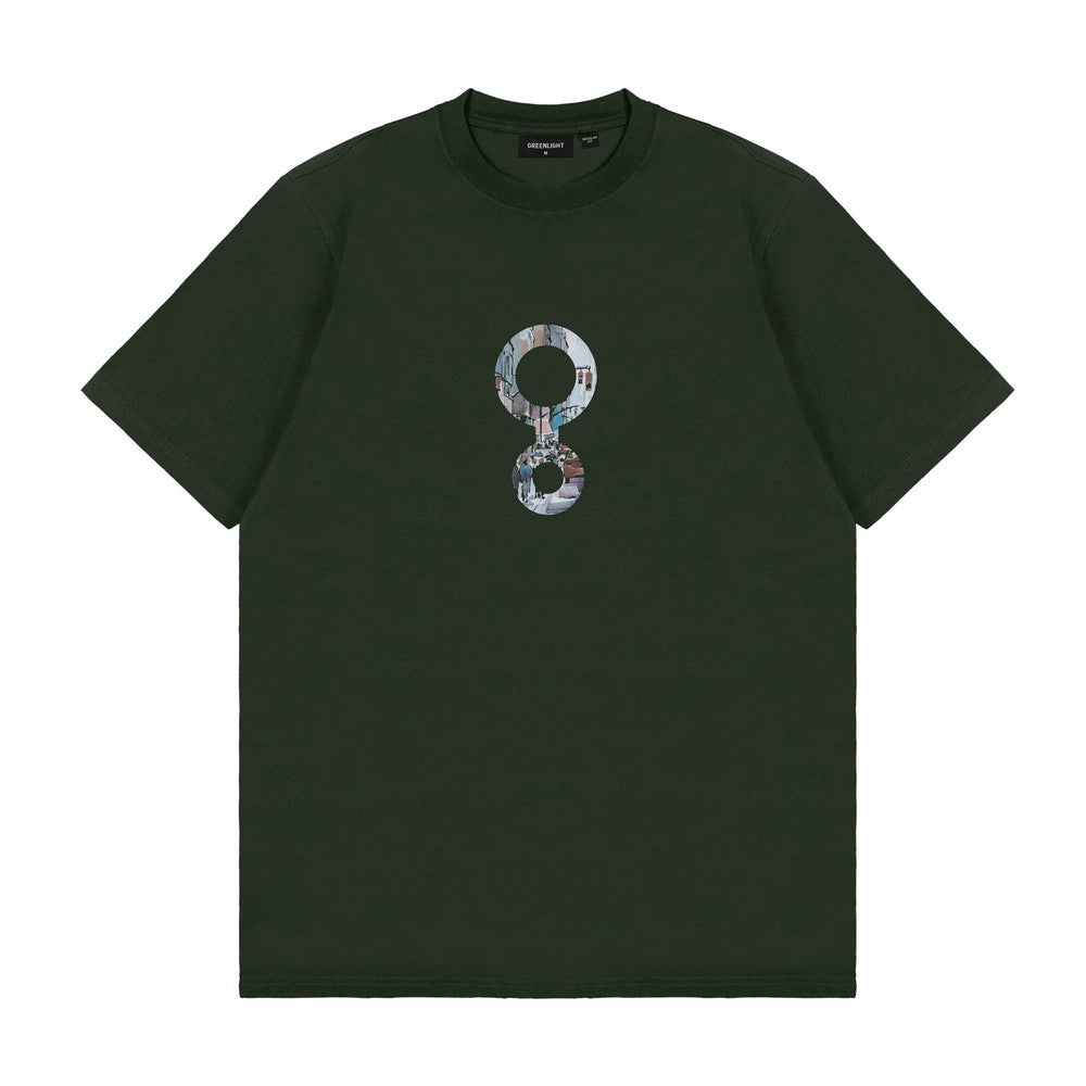Greenlight Men's T-Shirt Short Sleeve Slim Fit Cotton Urbaine C070826