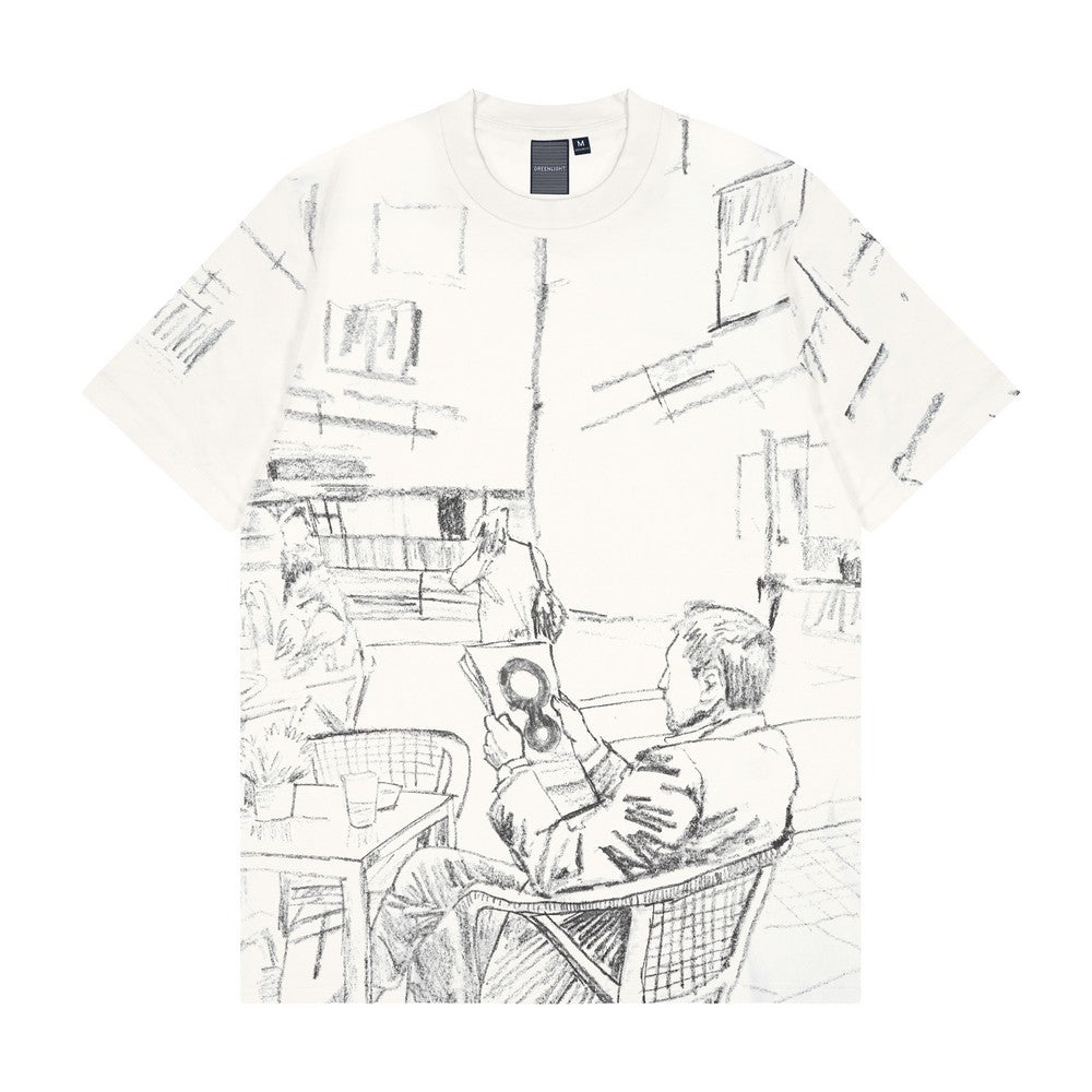 Greenlight Men's T-Shirt Short Sleeve Regular Fit Cotton Lounge C020926