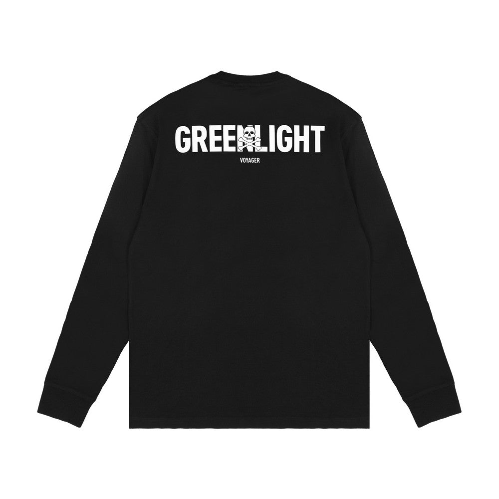 Greenlight Voyager Men's T-Shirt Long Sleeve Regular Fit Cotton Necromancer C081126