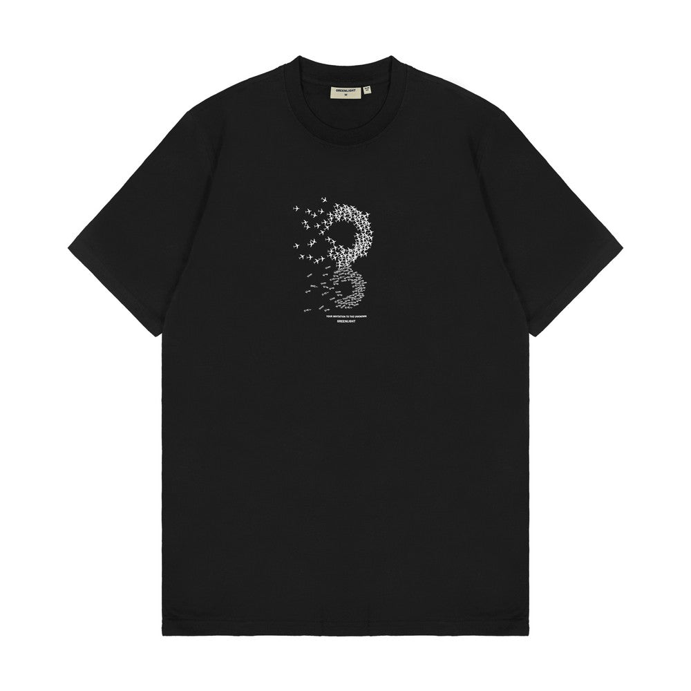Greenlight Men's T-Shirt Short Sleeve Slim Fit Cotton Vecdust C101126