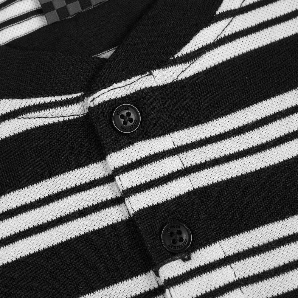 Greenlight Voyager Men's Stripe T-Shirt Long Sleeve Regular Fit Tataku 261126