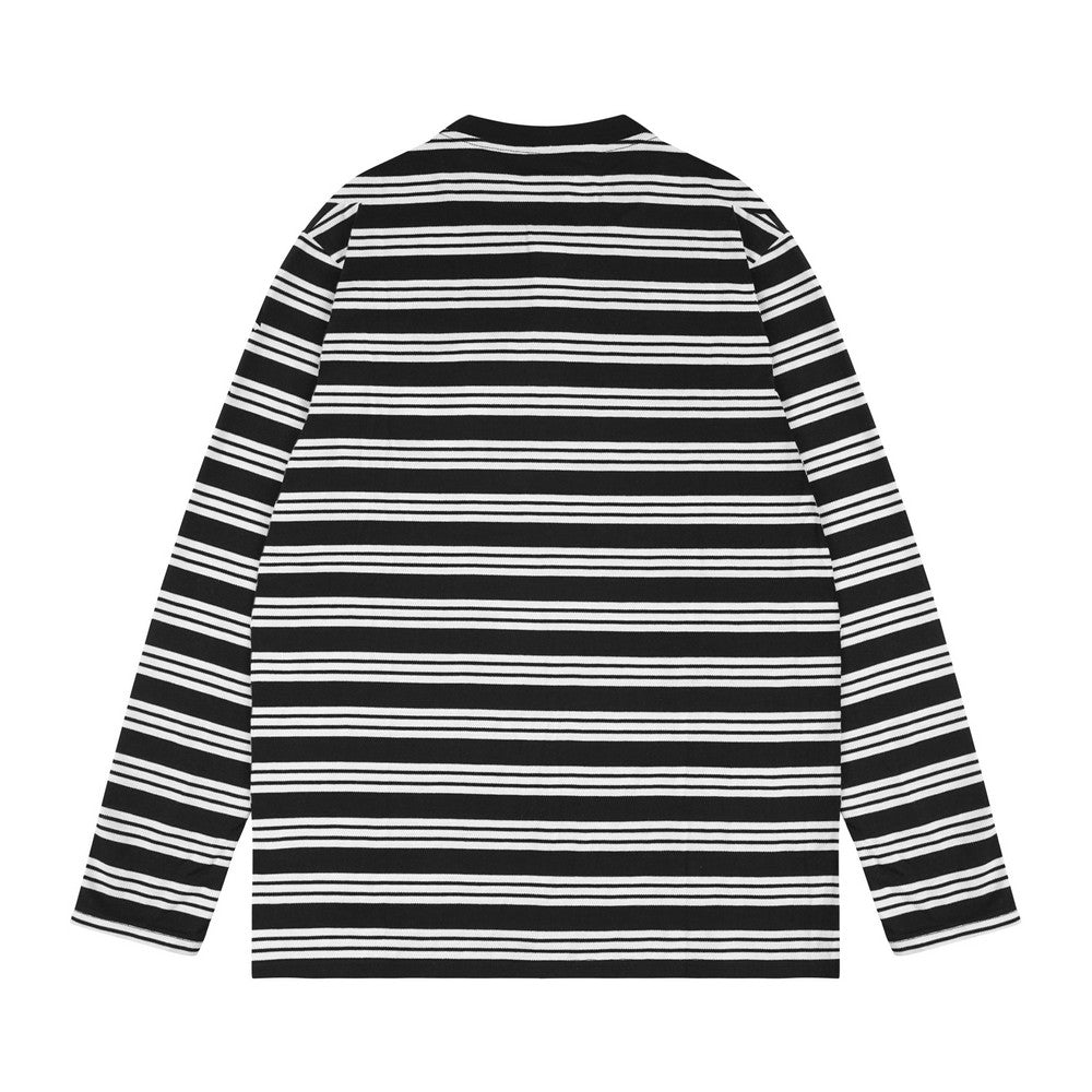 Greenlight Voyager Men's Stripe T-Shirt Long Sleeve Regular Fit Tataku 261126