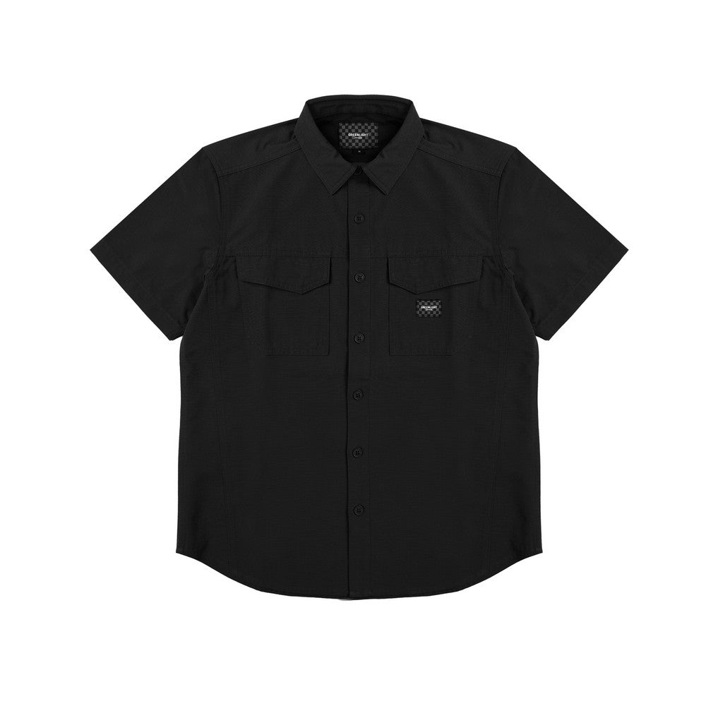 Greenlight Voyager Men's Shirt Short Sleeve Regular Fit Ripstop Fugazi HP-C031126