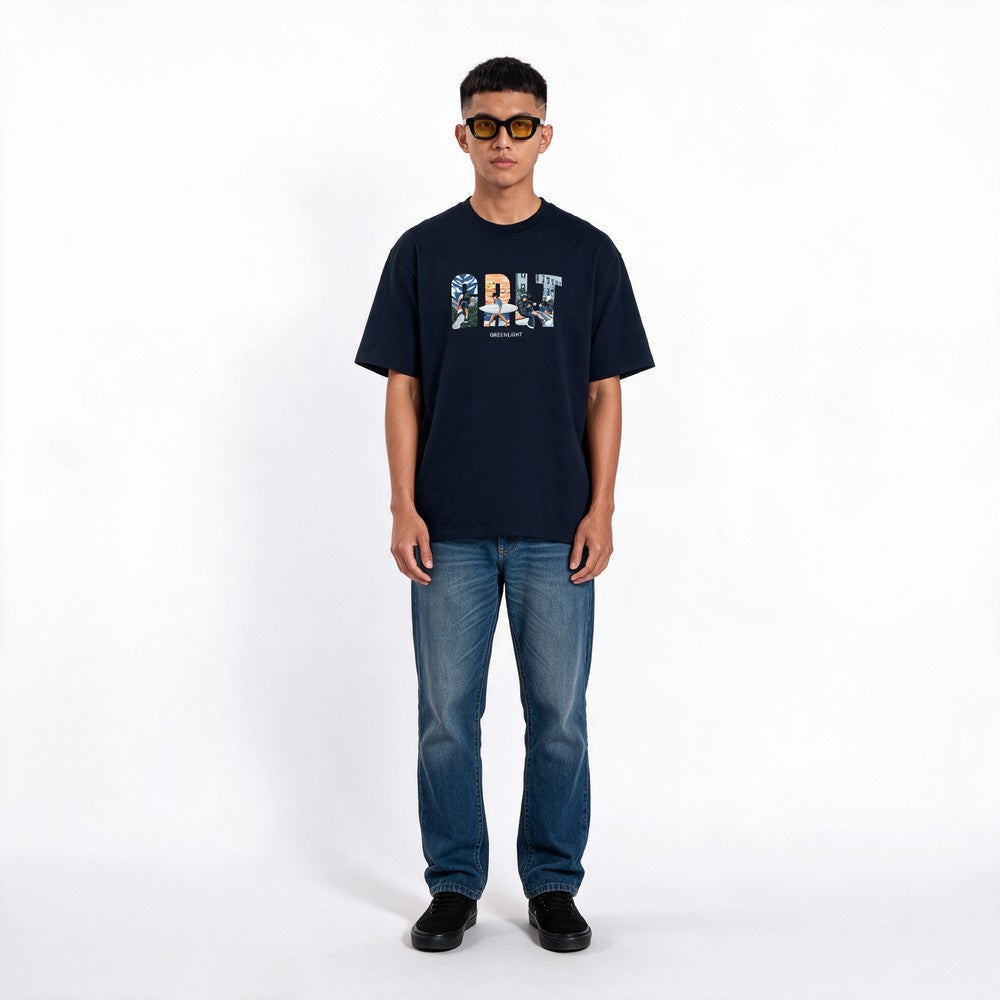Greenlight Men's T-Shirt Short Sleeve Regular Fit Cotton Mingle C010626