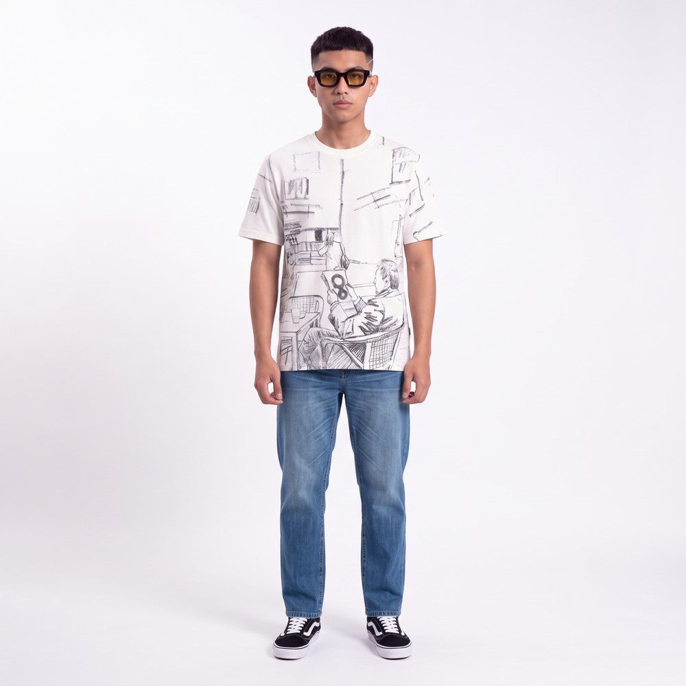 Greenlight Men's T-Shirt Short Sleeve Regular Fit Cotton Lounge C020926