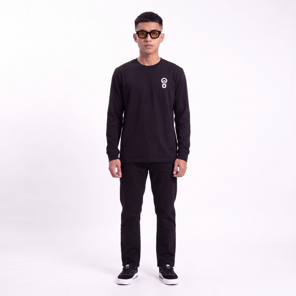 Greenlight Voyager Men's T-Shirt Long Sleeve Regular Fit Cotton Necromancer C081126