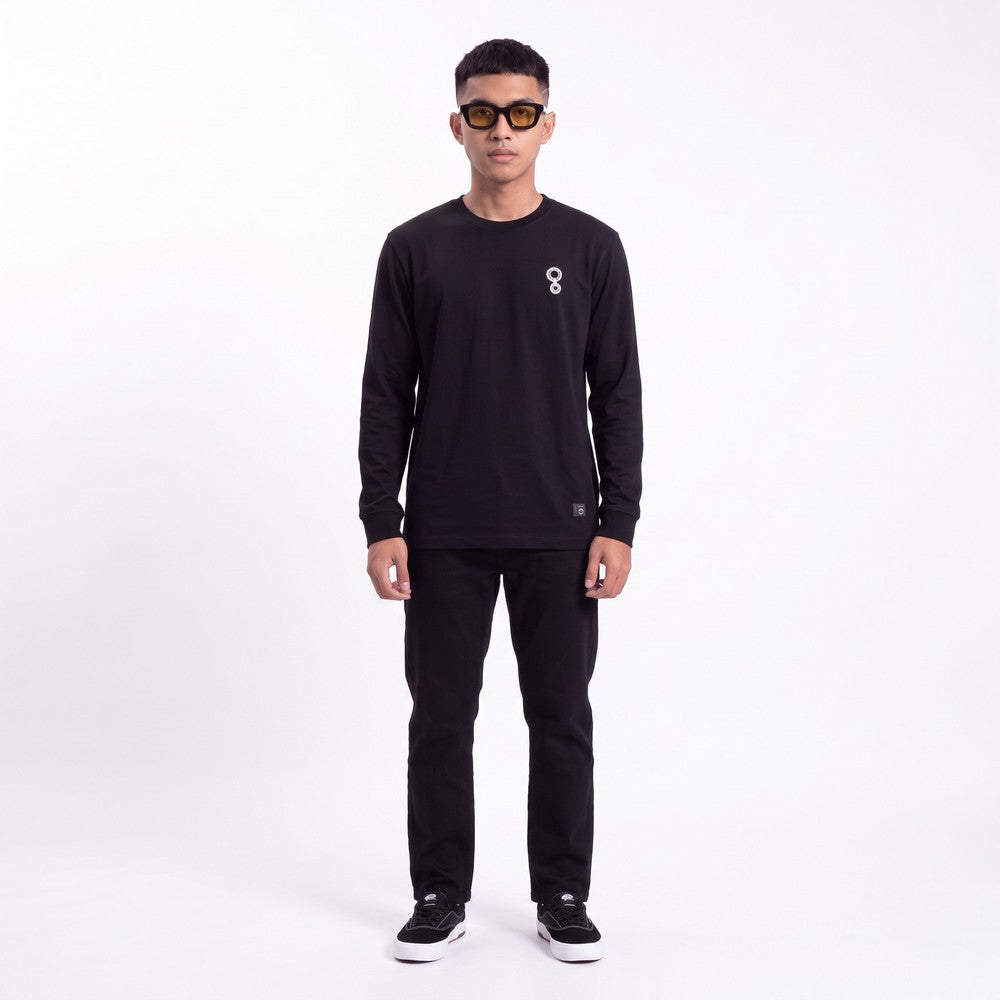 Greenlight Voyager Men's T-Shirt Long Sleeve Regular Fit Cotton Morbnius C101126