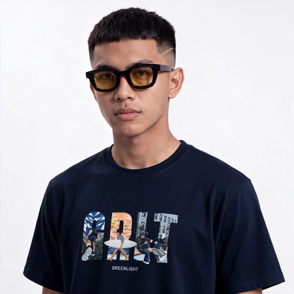 Greenlight Men's T-Shirt Short Sleeve Regular Fit Cotton Mingle C010626