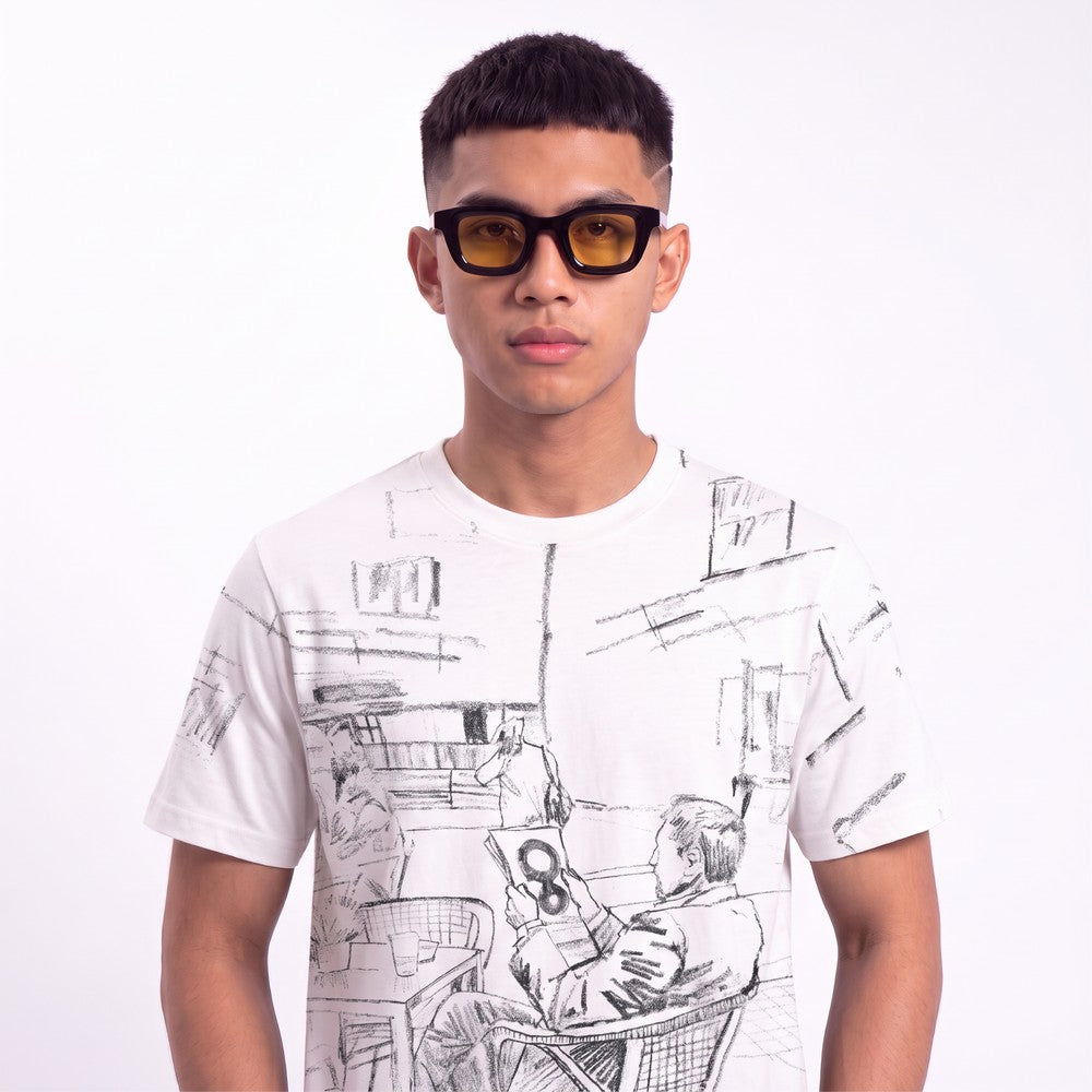 Greenlight Men's T-Shirt Short Sleeve Regular Fit Cotton Lounge C020926