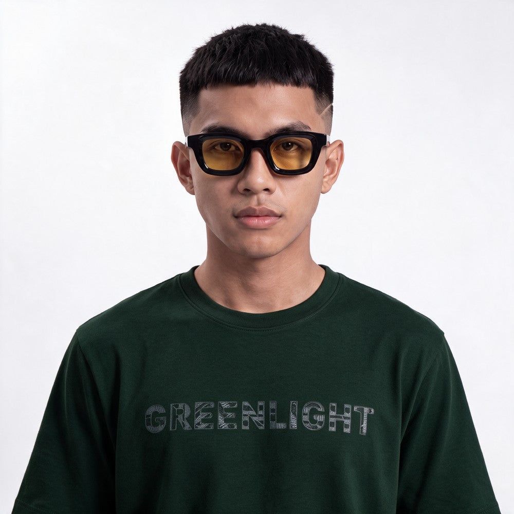 Greenlight Men's T-Shirt Short Sleeve Slim Fit Cotton Ethwave C121026