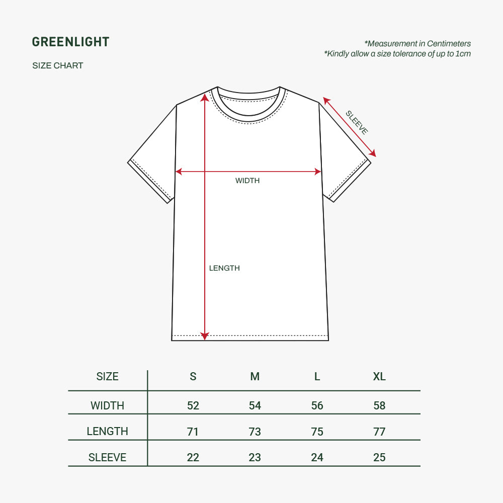 Greenlight Men's T-Shirt Short Sleeve Regular Fit Cotton Logo Isha OL-C111224