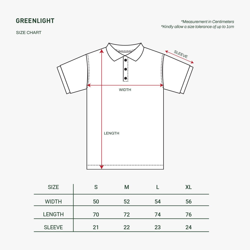 Kaos Pria Greenlight Katun Lengan Pendek Logo OL-C241223