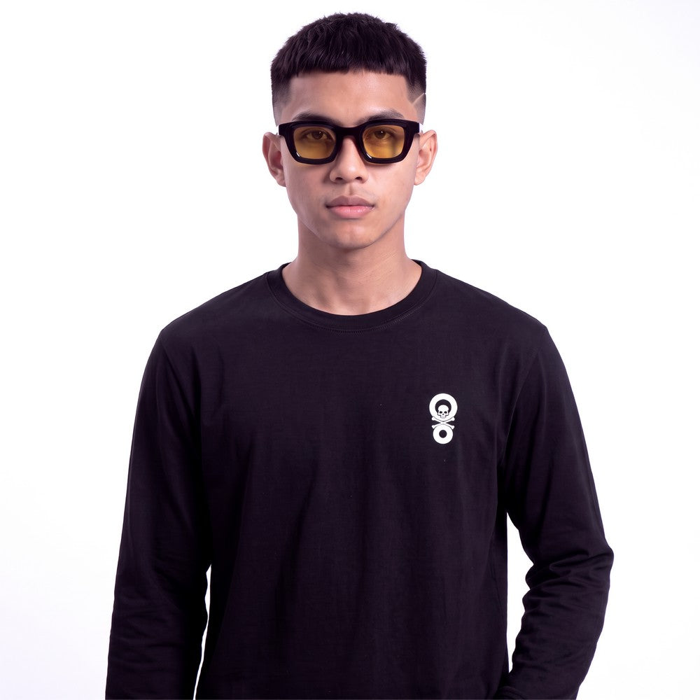 Greenlight Voyager Men's T-Shirt Long Sleeve Regular Fit Cotton Necromancer C081126