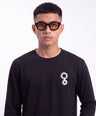 Greenlight Voyager Men's T-Shirt Long Sleeve Regular Fit Cotton Morbnius C101126