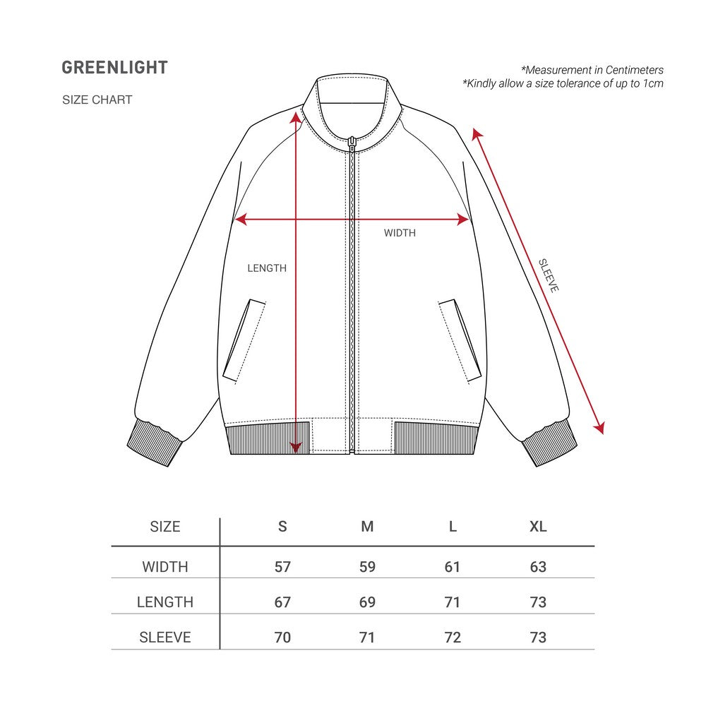Greenlight Essential Men's Harrington Jacket Regular Fit Taslan Ventra OL-C010426