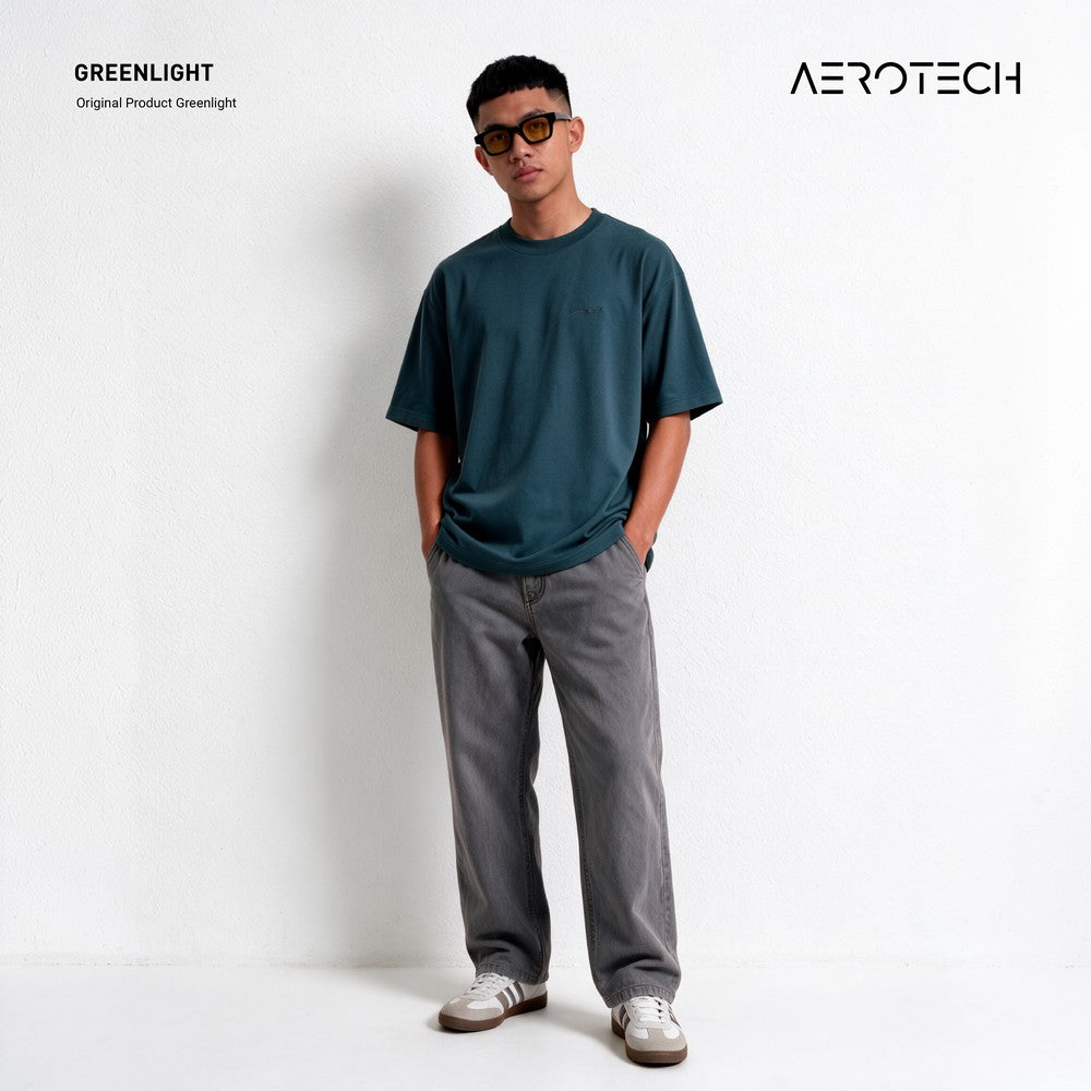 Greenlight Men's T-Shirt Short Sleeve Relaxed Fit Basic Cotton Hustons HP-C740924