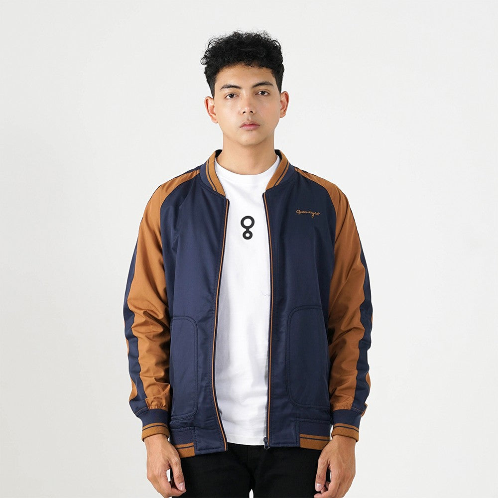 Greenlight Men's Bomber Jacket Regular Fit Taslan Jaziel OL-C010225