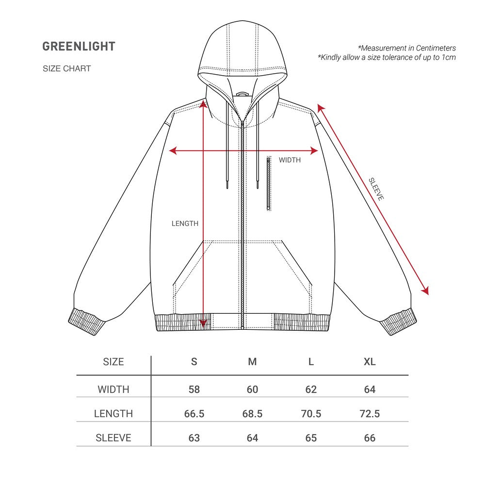 Greenlight Men's Windbreaker Jacket Regular Fit Taslan Boleslava OL-C030525
