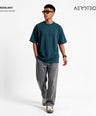 Greenlight Men's T-Shirt Short Sleeve Relaxed Fit Basic Cotton Hustons HP-C740924