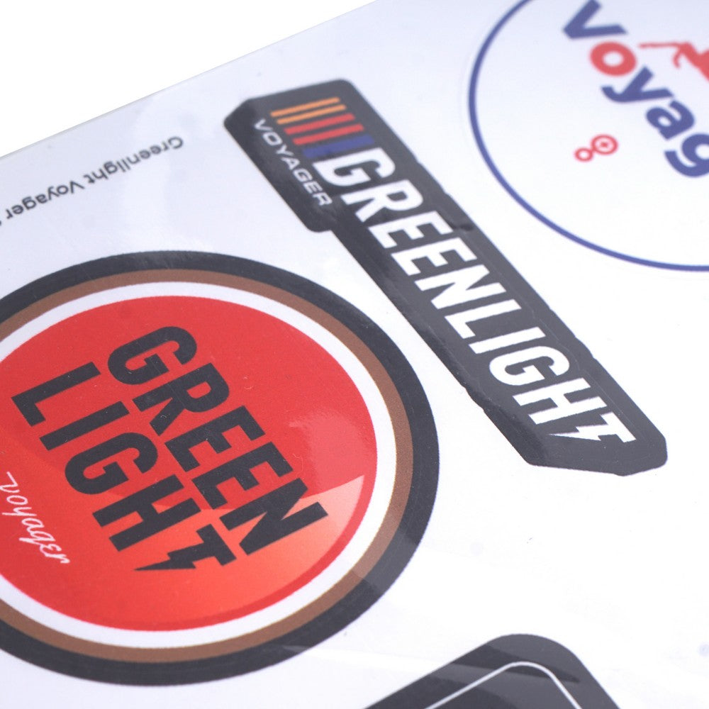 Greenlight Voyager Sticker Pack Viger 011224