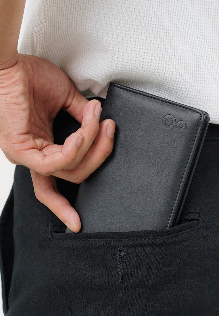 Greenlight Essential Men's Long Bifold Wallet Synthetic Leather Ascend HP-010126