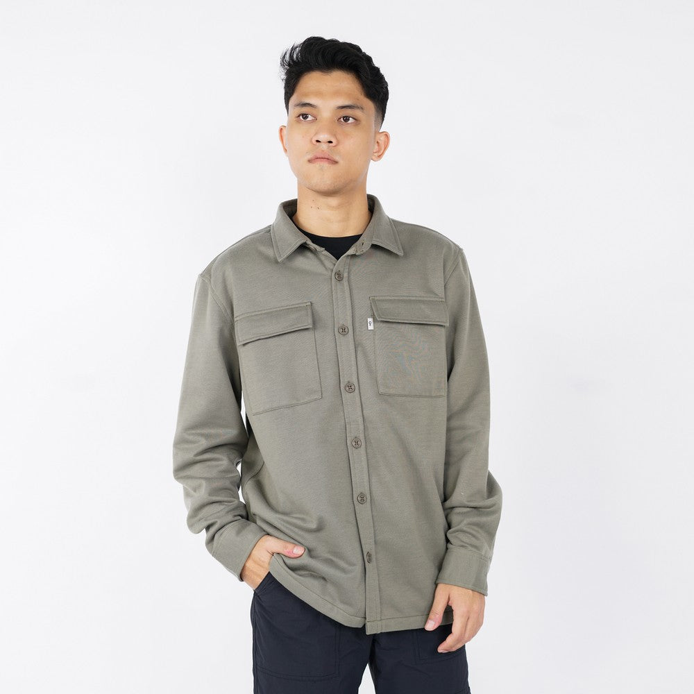 Greenlight Essential Men's Overshirt Jacket Regular Fit Fleece Prayata HP-010425