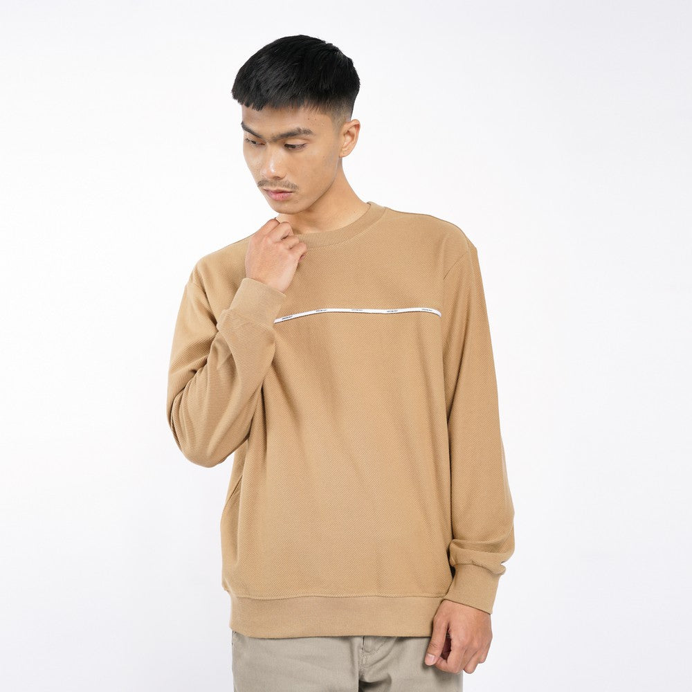 Greenlight Essential Jaket Pria Crewneck Sweatshirt Regular Fit Aliandi C010726