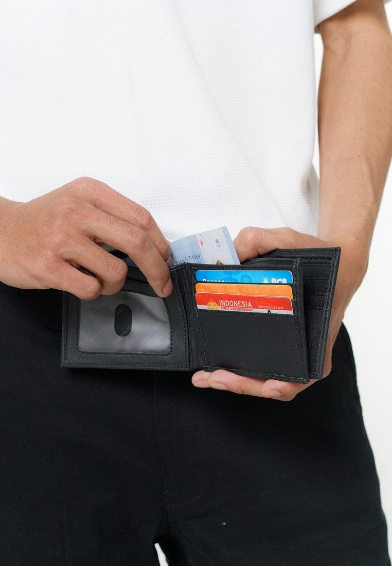 Greenlight Essential Men's Bifold Wallet PU Leather Goldur HP-010825