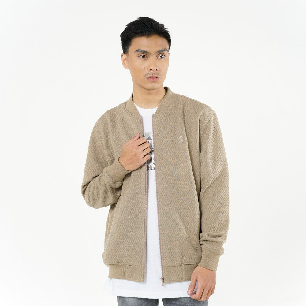 Greenlight Essential Men's Bomber Jacket Regular Fit Jacquard Geniser HP-C021125