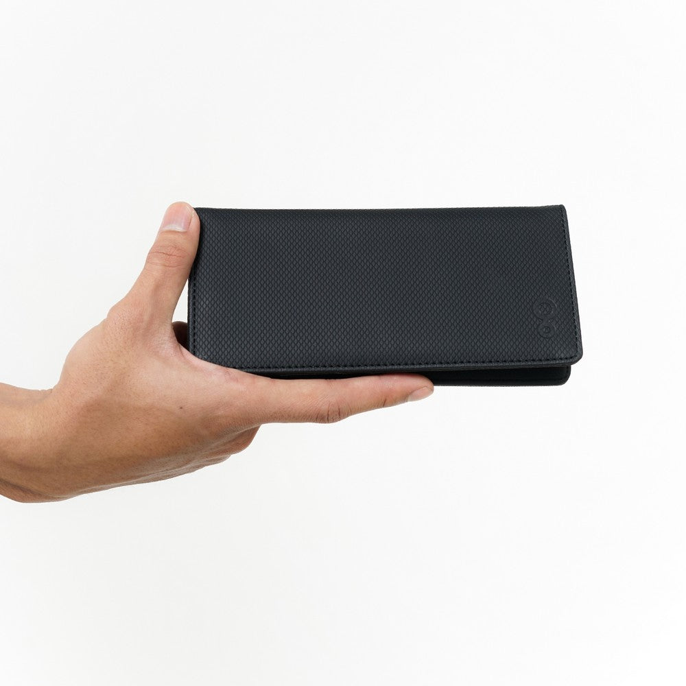 Greenlight Essential Men's Long Bifold Wallet Synthetic Leather Adevt HP-020126