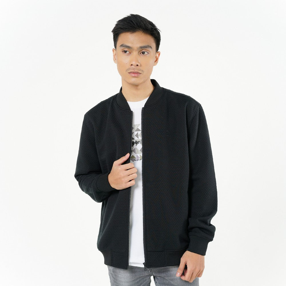 Greenlight Essential Men's Bomber Jacket Regular Fit Jacquard Geniser HP-C021125