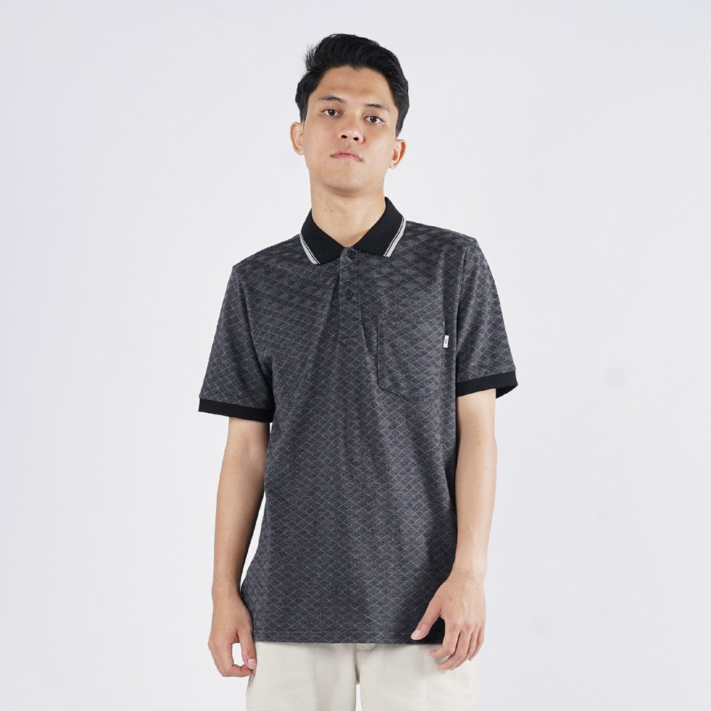 Greenlight Essential Men's Collar T-Shirt Short Sleeve Regular Fit Chelem HP-C020925