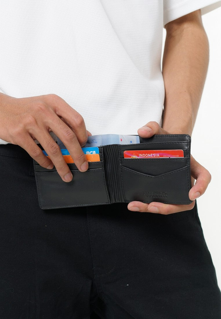 Greenlight Essential Men's Bifold Wallet Synthetic Leather Ametis HP-040625