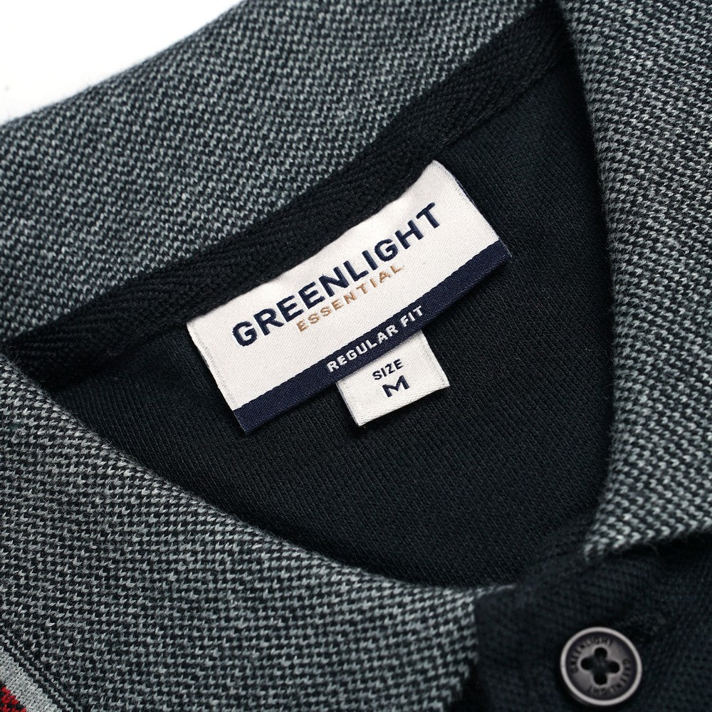 Greenlight Essential Men's Collar T-Shirt Short Sleeve Regular Fit Cotton Mahendra HP-C061224