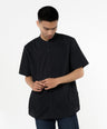 Greenlight Men's Basic Shirt Short Sleeve Regular Fit Mandarin Collar Lancaster HP-C010126