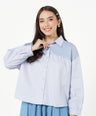 Greenlight Women's Shirt Long Sleeve Loose Fit Cotton Kira HP-C010126