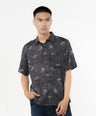 Greenlight Men's Shirt Short Sleeve Regular Fit Rayon Twill Conrad HP-C010326