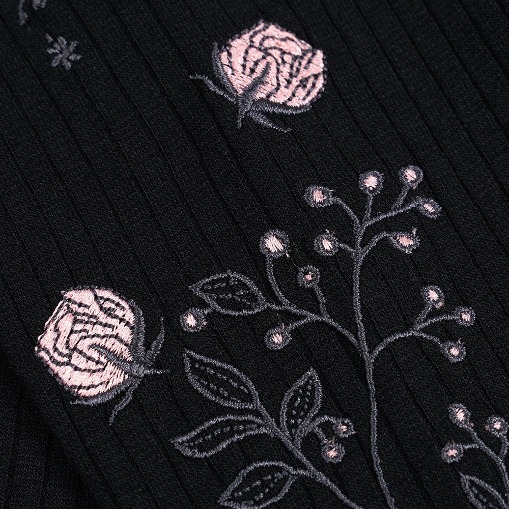 Greenlight Women's T-Shirt Long Sleeve Body Fit Embroidery Kahari HP-C010326