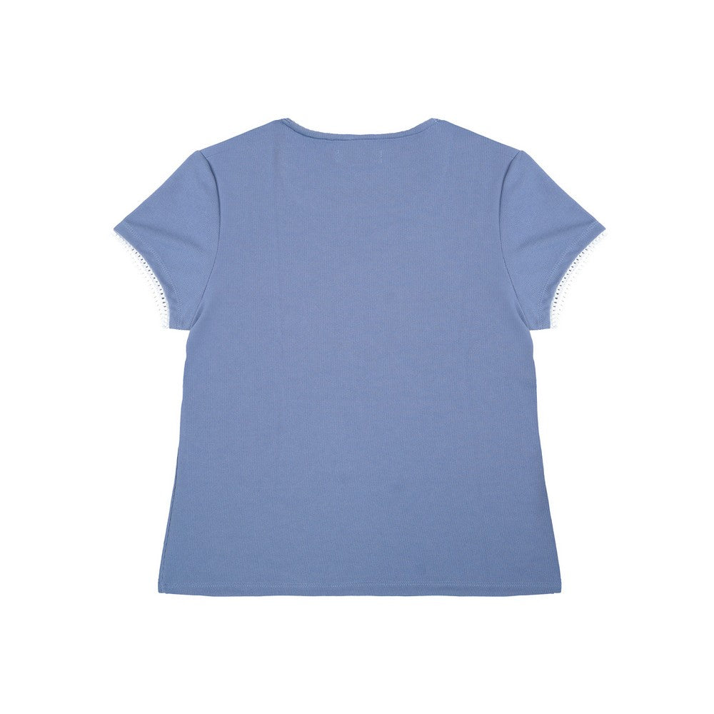 Greenlight Women's T-Shirt Short Sleeve Body Fit Mini Rib Takane HP-C010526