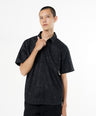 Greenlight Men's Shirt Short Sleeve Regular Fit Cotton Poplin Full Print Kevon HP-C011025