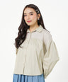 Greenlight Women's Shirt Long Sleeve Loose Fit Cotton Kira HP-C010126